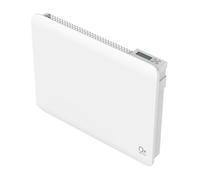DX 744110 - Radiateur à inertie céramique PALMA 1000 W + film chauffant - 60 × 10,5 × 50 cm - Blanc