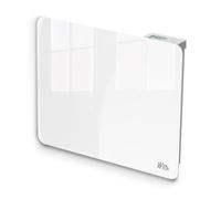 Radiateur à inertie céramique - WARM TECH - 1000 W - Façade en verre - Programmable - IP24