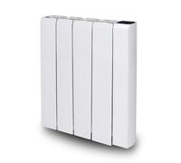 Radiateur à inertie céramique 1000W - Thermostat digital, timer 7 jours - Fixation murale - Warm Tech