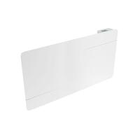 Radiateur à Inertie Fonte SIERRA 1000W - Confort Thermique Optimal, Accumulation de Chaleur Durable, Programmation Personnalisable, Détection Automatique de Fenêtre Ouverte, Sécurité Enfant et Design Élégant en Blanc Mat. Idéal pour une Gestion Éco-Énergé