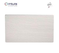 Radiateur à inertie KERAMOS Nativ Horizontal 1500W Blanc ardoise - INTUIS SIGNATURE K164125