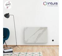 Radiateur à inertie KERAMOS Nativ Horizontal 2000W Marbre blanc- INTUIS SIGNATURE K164117