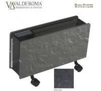 Radiateur à inertie OPTIMUS Natura Noir 1600W - Valderoma DN1600O