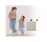 Radiateur à inertie pierre avec porte serviettes - Dual Kherr Curve 2.0 vertical - 1000W -