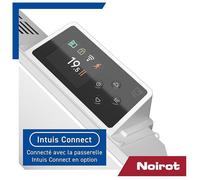 Radiateur à inertie sèche NOIROT Tectonia 1000W blanc