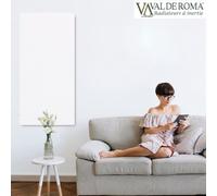 Radiateur à inertie TACTILO Vertical Blanc Quartz 1300W - Valderoma BZ13VEA