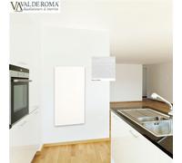Radiateur à inertie Touch Silicium Natura Blanc 800W Vertical - Valderoma NB08VET