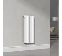 Radiateur à panneau plat Nore 249 W acier 60 x 30 cm blanc [neu.haus] Blanc