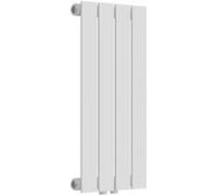 Radiateur à panneau plat Nore 249 W acier 60 x 30 cm blanc [neu.haus] Blanc