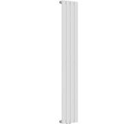 Radiateur à panneau plat Nore 540 W acier 160 x 30 cm blanc [neu.haus] Blanc G