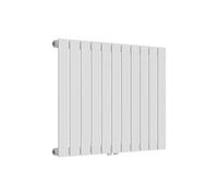 Radiateur à panneau plat Nore 616 W acier 60 x 80 cm blanc [neu.haus] Blanc