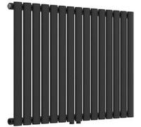 Radiateur à panneau plat Nore 653 W acier 60 x 90 cm noir [neu.haus] Noir G