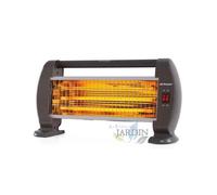 Radiateur à quartz Orbegozo BP0206 - ORBEGOZO - 3 niveaux de puissance - 2 barres en quartz
