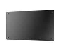 Radiateur avec panneau en verre et commande WiFi App PURLINE PANEL GLASS1500 Noir Noir