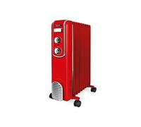 Scholtes Radiateur Bain D'huile 2000w Rouge SCHV709R