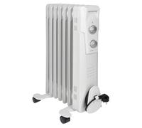 Clatronic RA 3735 Intérieure Blanc 1500 W Chauffage électrique à bain d’huile