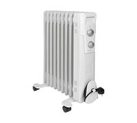 Clatronic RA 3736 Intérieure Blanc 2000 W Chauffage électrique à bain d’huile