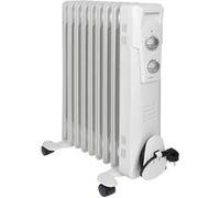 Radiateur bain d'huile RA 3736, 9 éléments, blanc