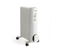 LIVOO – Radiateur bain d'huile DOM502W – 2000 W – Blanc