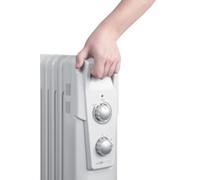 Radiateur bain d'huile RA 3735, 7 éléments, blanc