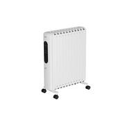 Radiateur bain d'huile - SUPRA - ORIA 2500 - 2500 W - Programmateur 24 h - Thermostat électronique 5-35°C