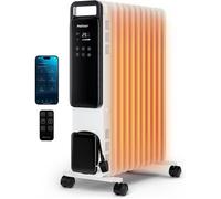 Radiateur Bain D'Huile - WOOPSO - Omniwarm - Connecté 2500W - 11 Éléments - Contrôle Via App