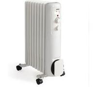 Radiateur bain huile Livoo DOM502W 2000 W Blanc Blanc