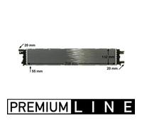 Radiateur basse température, intercooler MAHLE CIR 12 000P