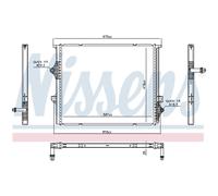 Radiateur basse température, intercooler NISSENS 606397