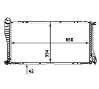 RADIATEUR BMW E39/38