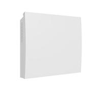 Radiateur céramique connecté Wifi 1000W - façade acier - blanc - Voltman