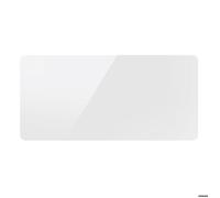BATILEC - Radiateur Électrique LEONA Verre 2000W Blanc - Inertie Céramique | Indice de protection IP24, Chauffage pour pièce de 20m², Inertie sèche