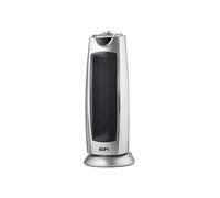 Chauffage Céramique Electrique EDM Oscillant Gris 1000-2000 W