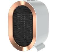 Radiateur Céramique Mobile 1200W, Mini Chauffage D'Appoint Electrique, Chauffage Soufflant Silencieux avec 3 Modes, économe