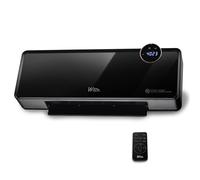 Chauffage électrique mural - 2000W - WARM TECH - Céramique - 240V - Jusqu'à 50m3 - Noir