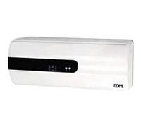 Radiateur céramique soufflant mural edm blanc 1000-2000 w