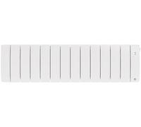 Radiateur chaleur douce connecté Bilbao 4 bas 1400W Blanc brillant - THERMOR - 494837