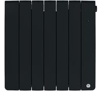 Thermor Radiateur chaleur douce connecté Bilbao 4 Horizontal 1000W Gris ardoise