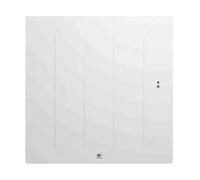Radiateur chaleur douce KENYA 5 horizontale 1000 W blanc mat THERMOR 414729