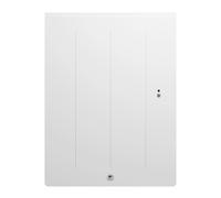Radiateur chaleur douce KENYA 5 horizontale 750 W blanc mat THERMOR 414728