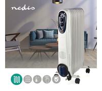 Radiateur Chauffage au Fioul à Huile 800/1200/2000W Électrique Mauvais Chauffe