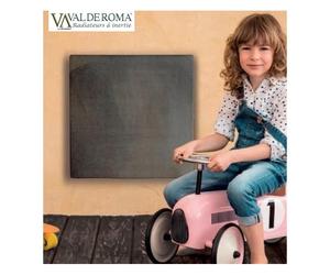 Radiateur chauffage central H2O DK11 Carré Terre Lunaire 500W - VALDEROMA 16050011