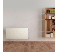 Radiateur chauffage central H2O DK11 Horizontal Ardoise Blanche 780W VALDEROMA 01100011