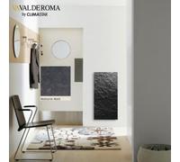 Radiateur chauffage central H2O DK11 Vertical Natura Noir 850W - VALDEROMA 18085011