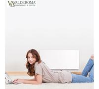 Radiateur chauffage central H2O DK21 Horizontal Blanc Quartz 1500W - VALDEROMA 17150021