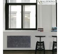 Radiateur chauffage central H2O DK21 Horizontal Natura Noir 1500W - VALDEROMA 18150021