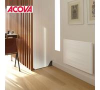 Radiateur chauffage central PLANEA horizontal double à double ailettes 1500W- ACOVA PLVLLD-070-080