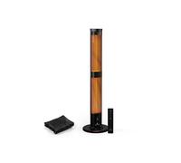 blumfeldt BlazeTower radiateur Infrarouge - 3000 W, Chaleur réglable, IP45, Protection Anti basculement, télécommande & minuterie 24H - idéal pour terrasse & Jardin