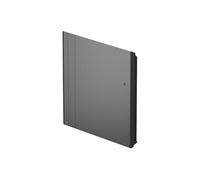Radiateur connecté Horizontal INTUIS CHAMANE Nativ 1000W Fonte Anthracite H60xL61xP11cm