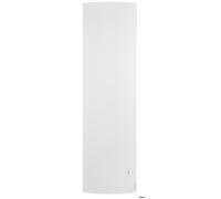 Radiateur connecté lumineux DIVALI vertical 1000W blanc carat - ATLANTIC - 507616